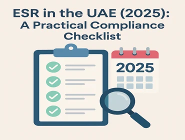 ESR UAE 2025 compliance checklist — UAE compliance support